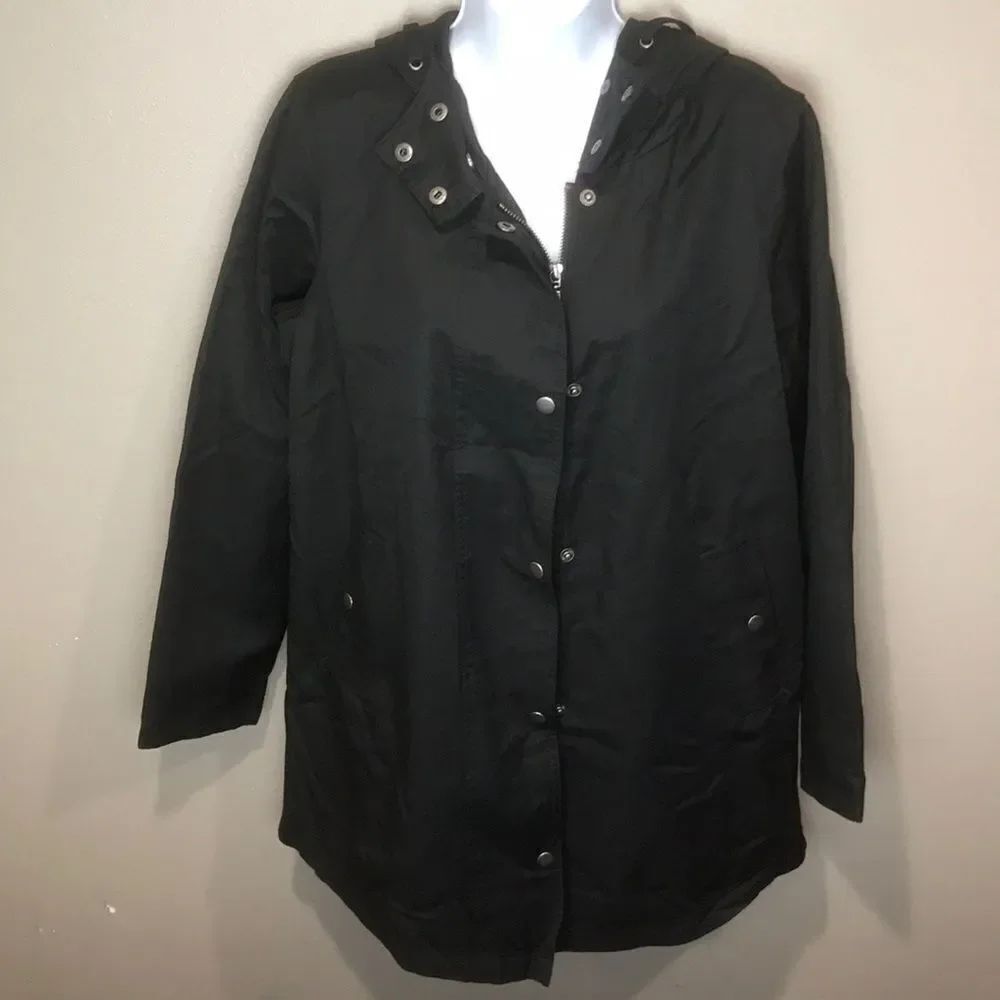 Style & Co Hooded Anorak Jacket size Small